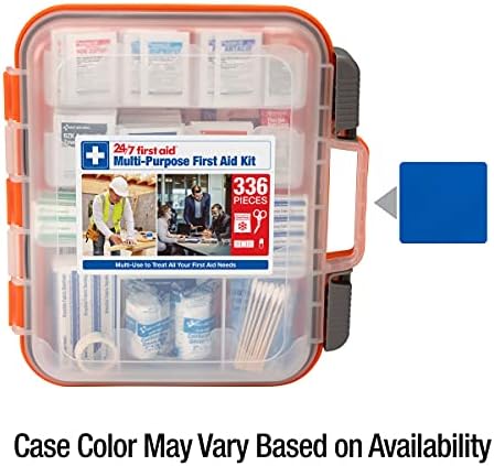 24/7 First Aid OSHA Compliant First aid Kit, All-Purpose 100-Person Emergency...