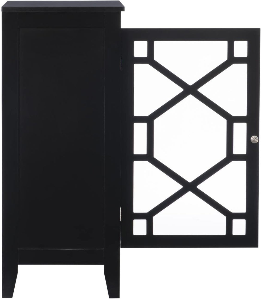 Linon Cabinet, Black