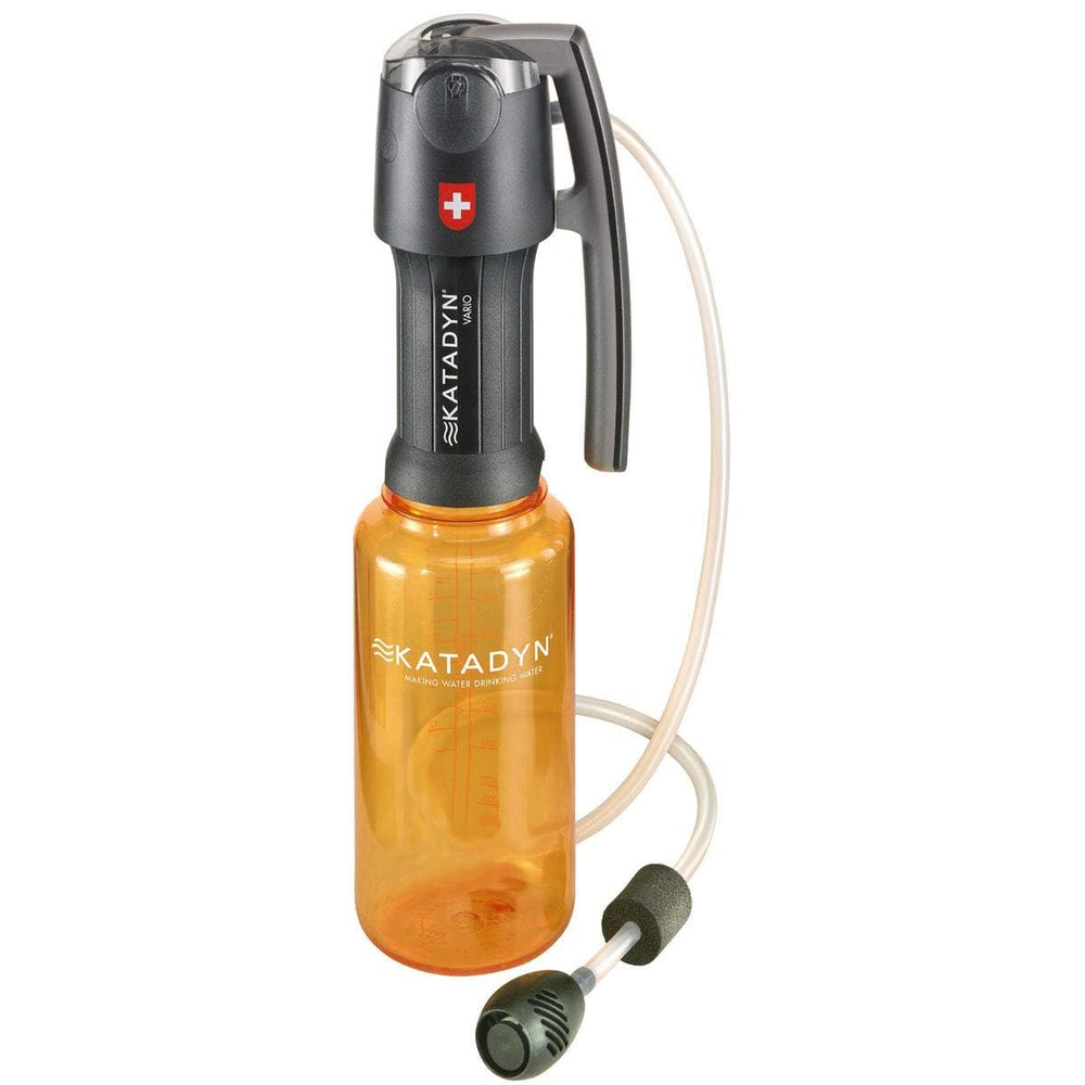 Katadyn Vario Dual Mode Hand Pump Continuous Water Filter for Backcountry