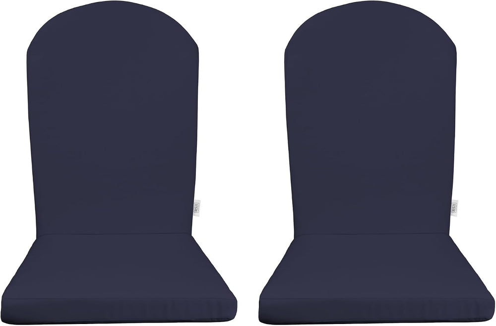 RSH Décor Set of 2 Sunbrella Foam Adirondack Chair Cushions | 48” x 20” x 2” ...