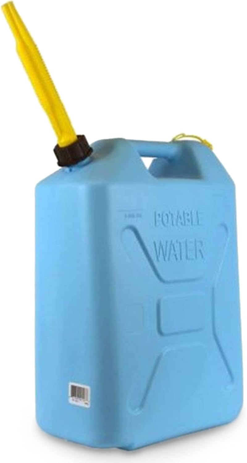 Scepter Portable Plastic Military Style Food Grade 5 Gal Water Jug Container ...