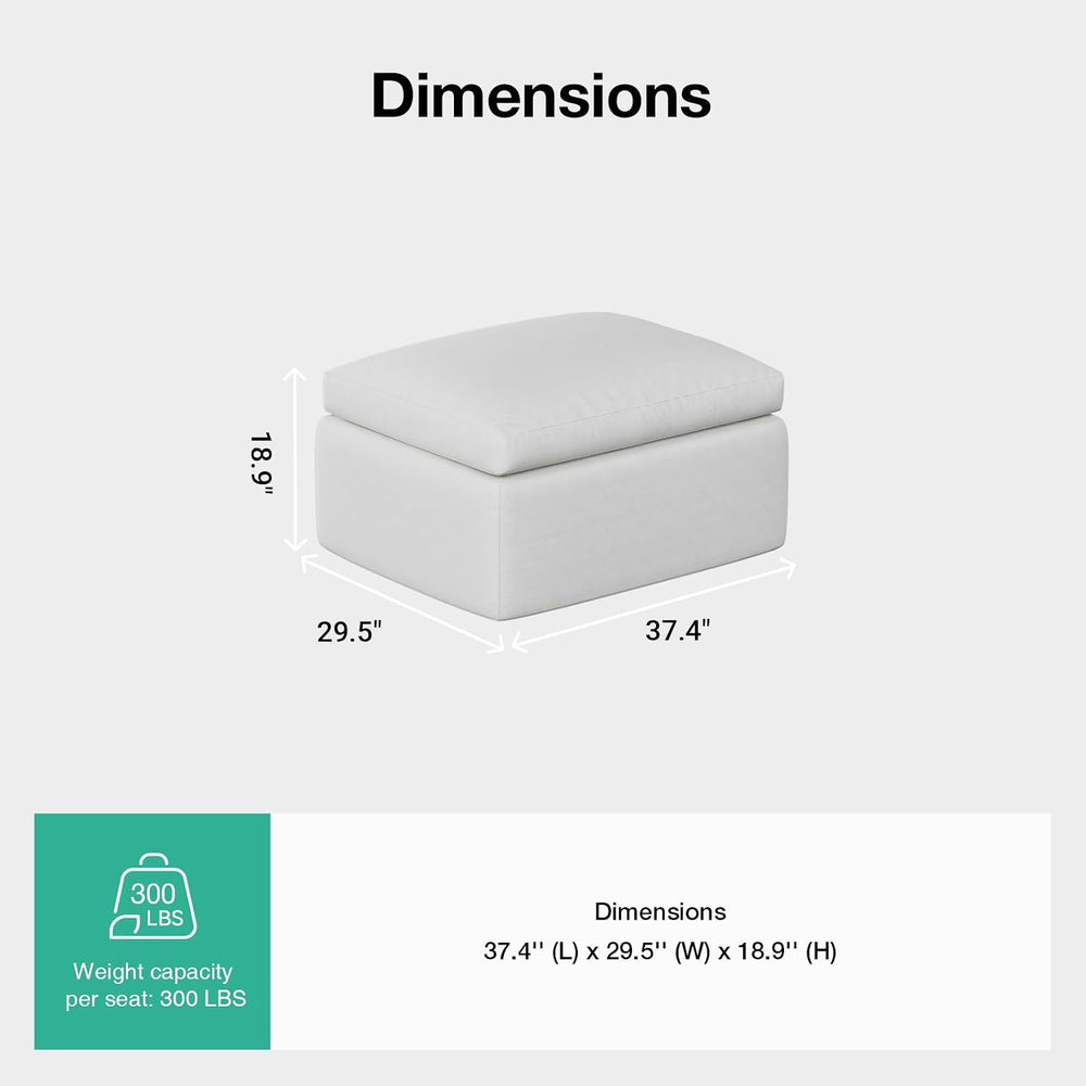 Novilla Modular Cloud Couch, Modern Sectional Sofa with Smarts Coil® Support,...