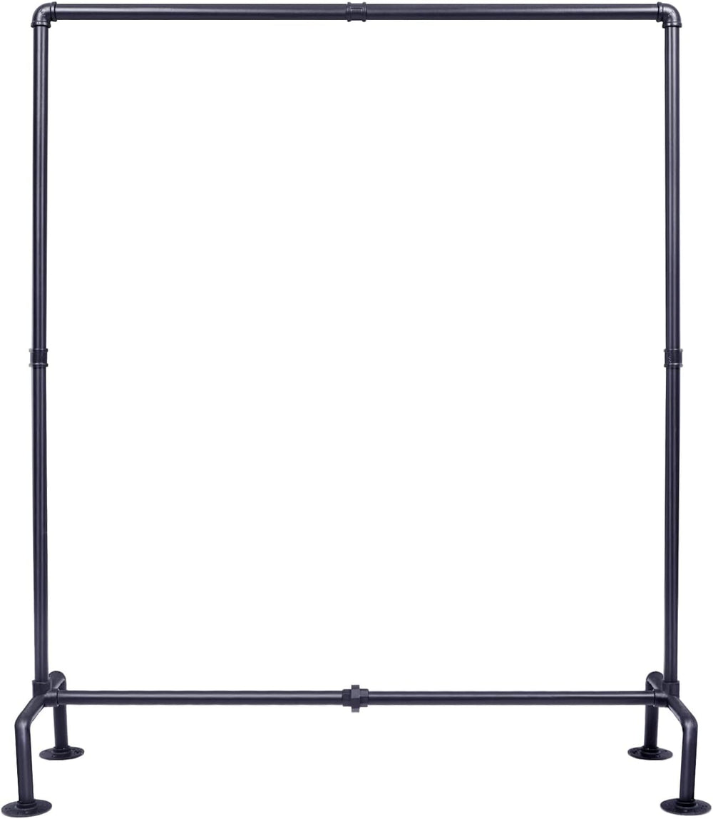 OROPY Heavy Duty Clothes Rack, Industrial Pipe Clothing Rack Freestanding