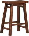 Boraam Sonoma Saddle Stool, Chestnut