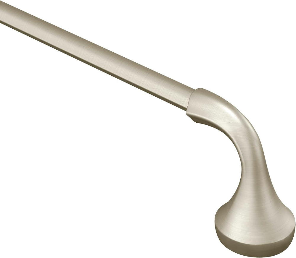 Moen YB2818BN Eva Collection Transitional 18-Inch Wall-Mounted Single-Towel B...