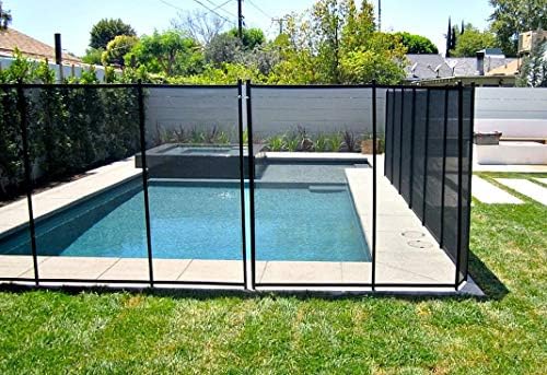 VINGLI Pool Fence 4Ft x 96Ft, Swimming Safety Fencing for Inground Pools