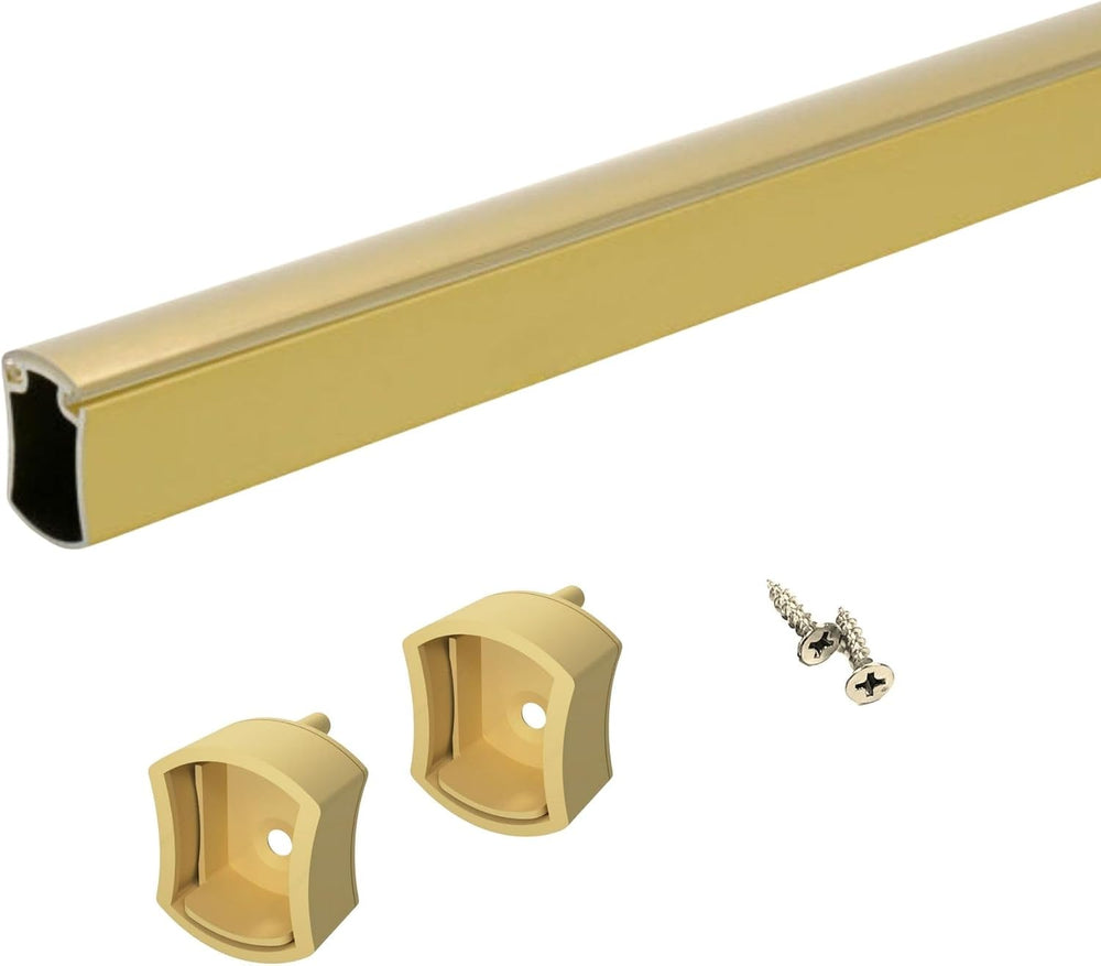 Premium hourglass closet rod - custom cut to size. Hourglass shaped wardrobe ...