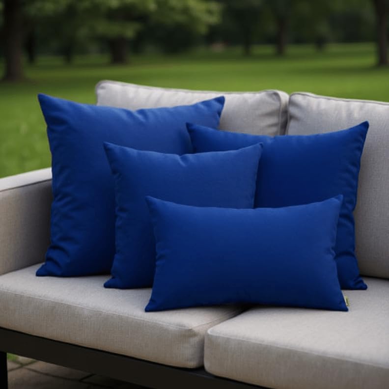 RSH DECOR: Sunbrella Square Throw Pillows Set of 2 | 20" x 20" | Wa...