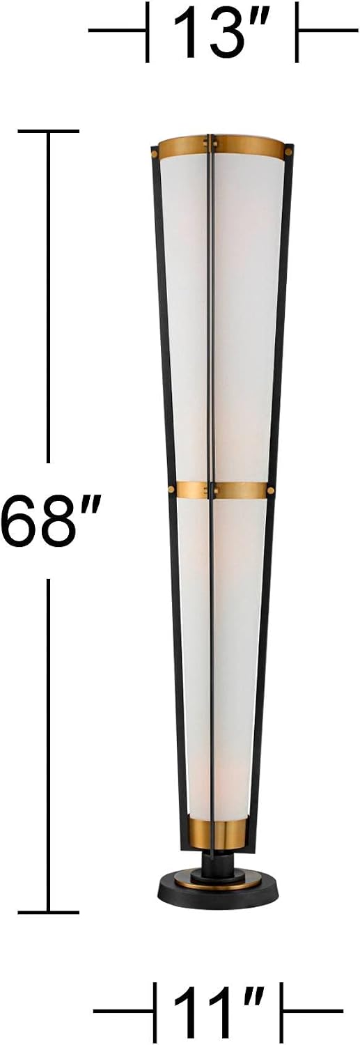 Vista Cone 68" Tall 4-Light Modern Torchiere Floor Lamp
