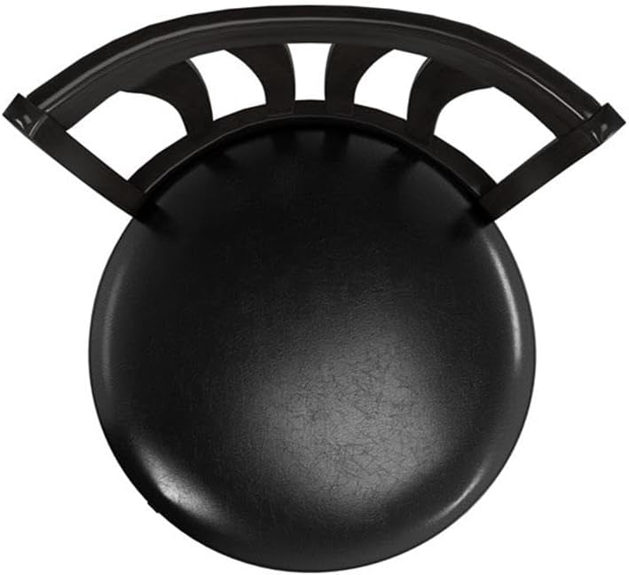 Hillsdale Savana Wood Bar Height Kitchen Stool, 29.5" High, Black