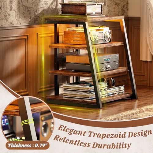 Armocity AV Media Stand, Stereo Stands and Racks Small Entertainment Center