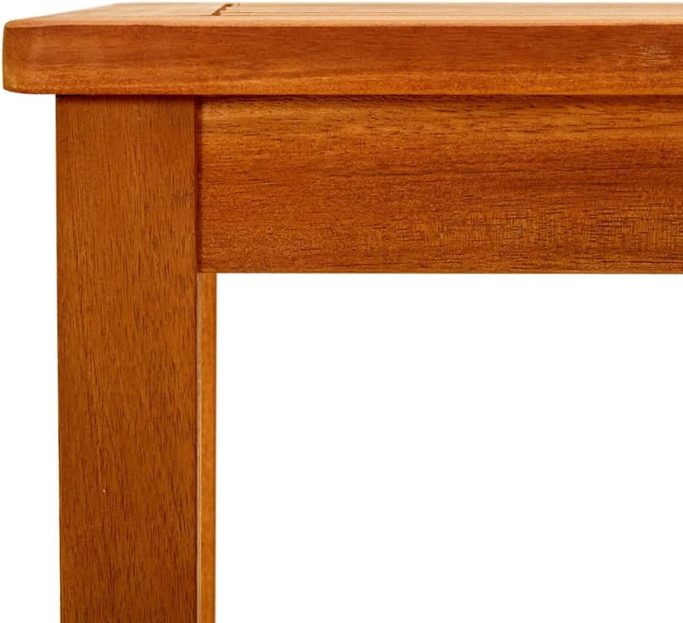 vidaXL Patio Coffee Table 43.3"x23.6"x17.7" Solid Acacia Wood