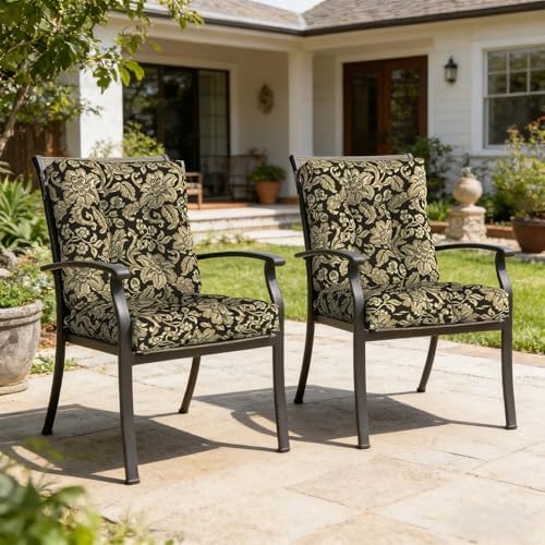 LVTXIII Outdoor Low Back Chair Cushions, Seasonal Replacement Adirondack Chai...