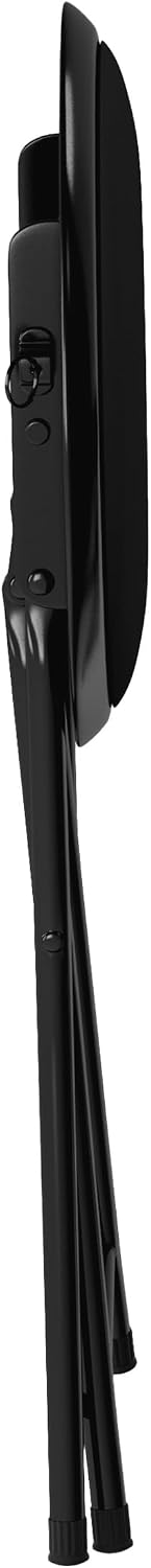 Folding Stool - Portable Backless 18-Inch Stool with 225lb Capacity, Single