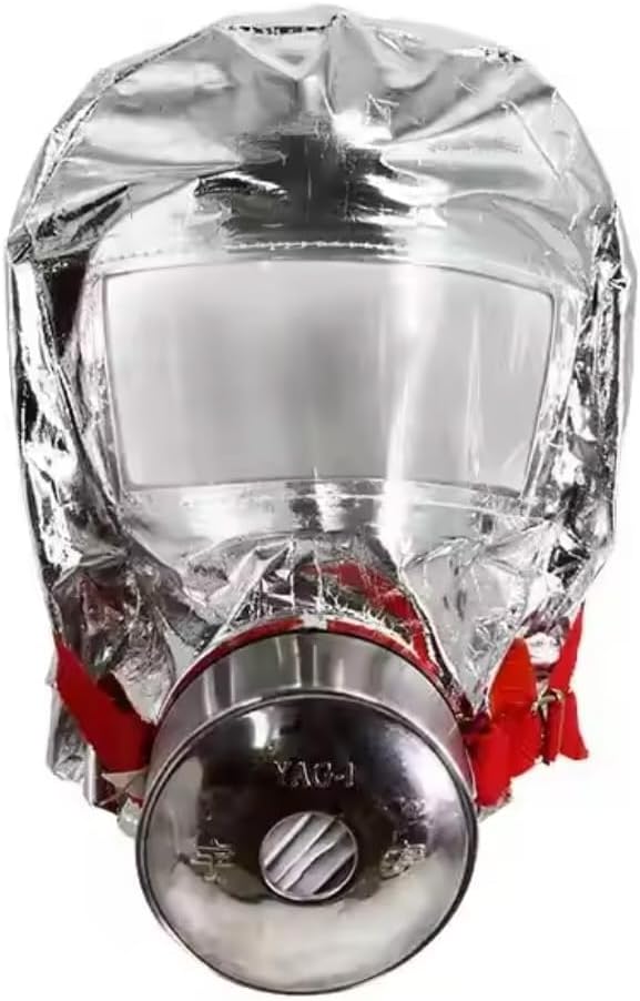 Fire Emergency Escape Mask & Hood | Respirator Protection Against Smoke, ...