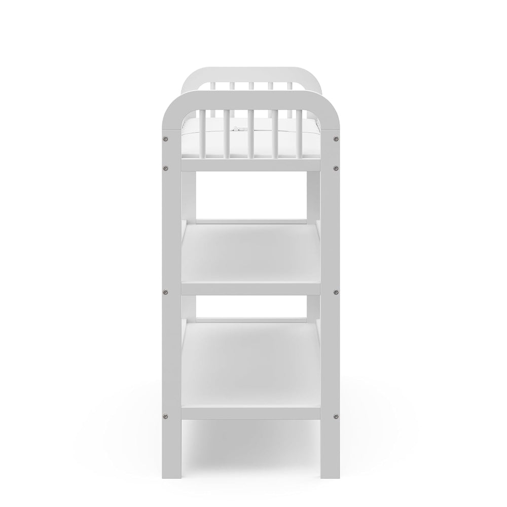 Storkcraft Pasadena Changing Table with Changing Pad, White