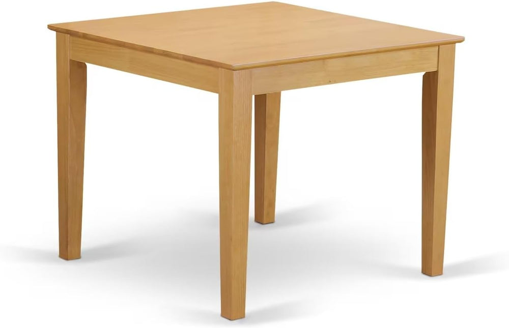 East West Furniture OXAB3-OAK-04 3 Piece Dining Table Set for Small Spaces Co...