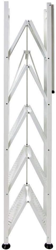 Origami 6-Tier Folding Storage Shelves, Heavy Duty Shelf Rack Organizer Unit,...