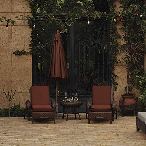 Classic Accessories Montlake Water-Resistant 21 x 20 x 4 Inch Patio Lounge Ba...