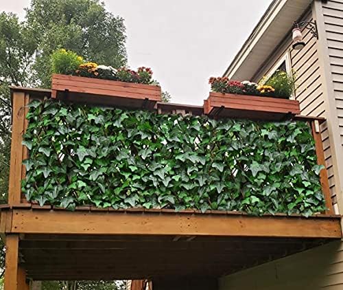 Sumery Expandable Fence Privacy Screen for Balcony Patio Outdoor,Decorative F...