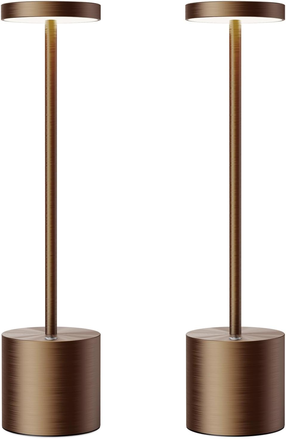 LED Cordless Table Lamp Rechargeable,Battery Powered Outdoor Lights