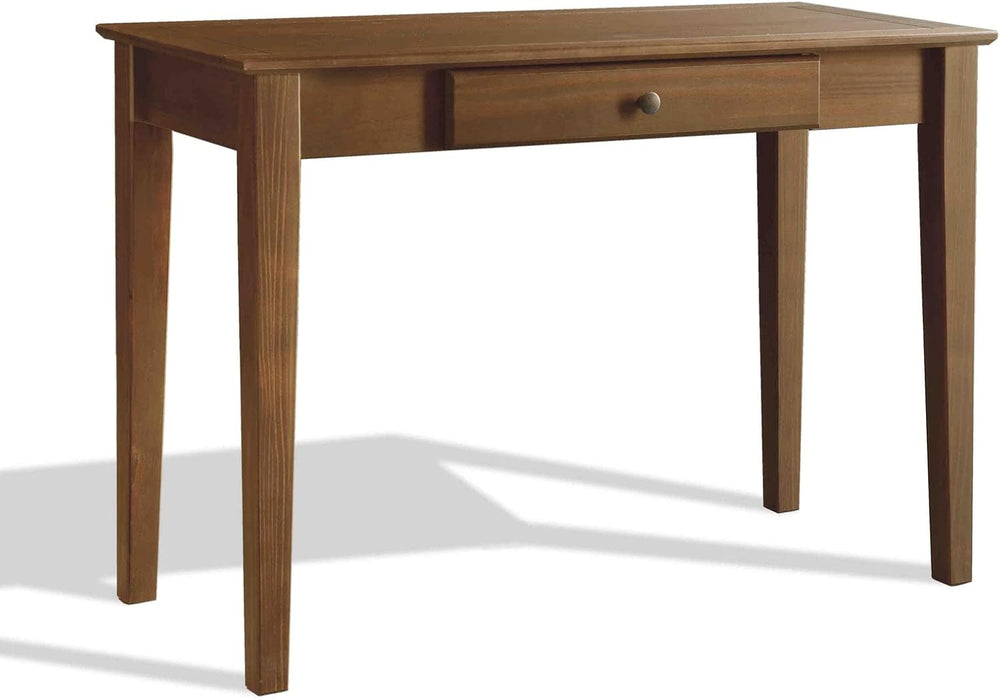 Grain Wood Furniture Shaker 44" Desk/Dressing Table, Walnut