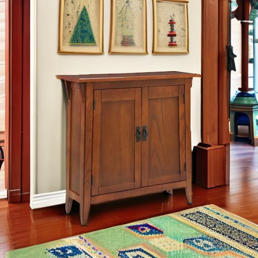 Leick Home Mission Console Cabinet, 30", Russet