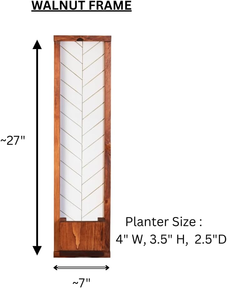 Fairview Vertical Address Sign Planter for your House, Vertical House Numbers...