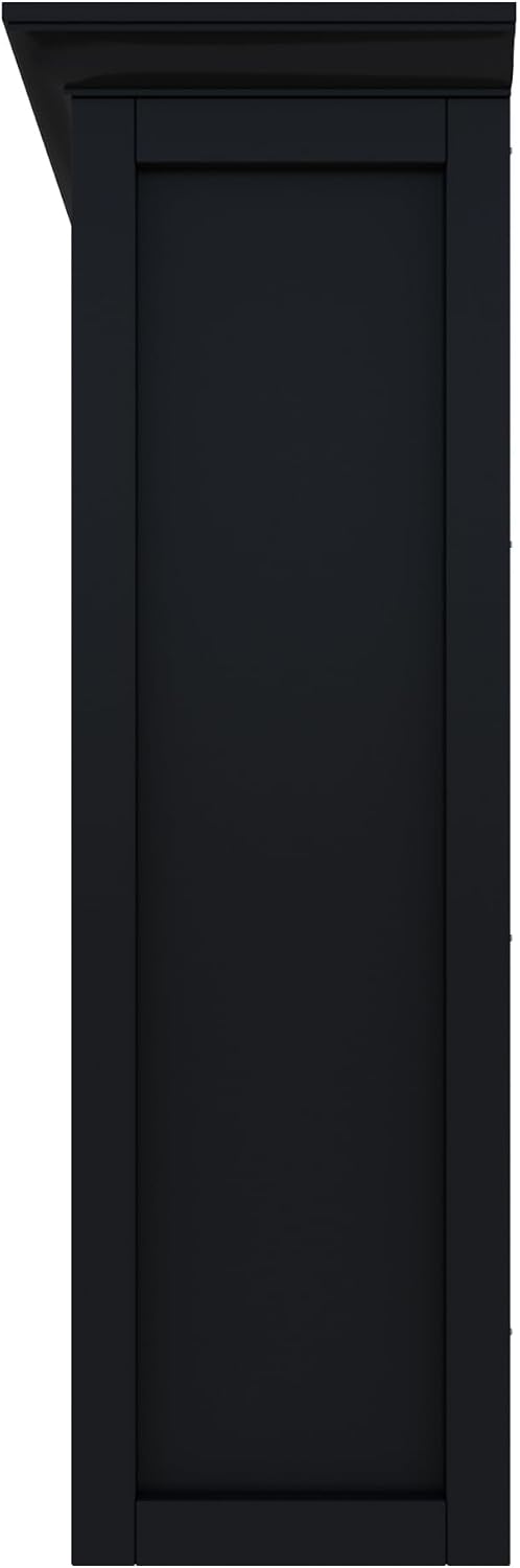 OSCHF 12-Cube Open Bookcase with Base, 3-Tier Wooden Bookshelf, Black