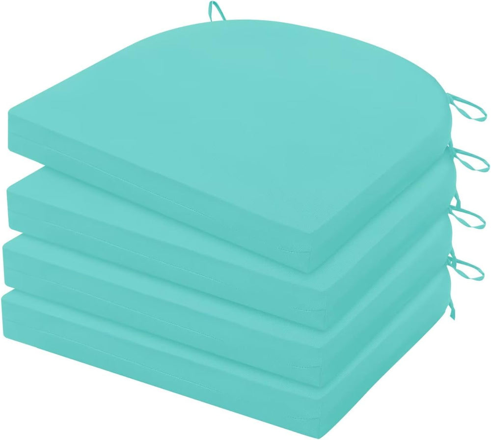 HARBOREST Outdoor Chair Cushions Set of 4, Water Resistant Patio Chair Cushio...