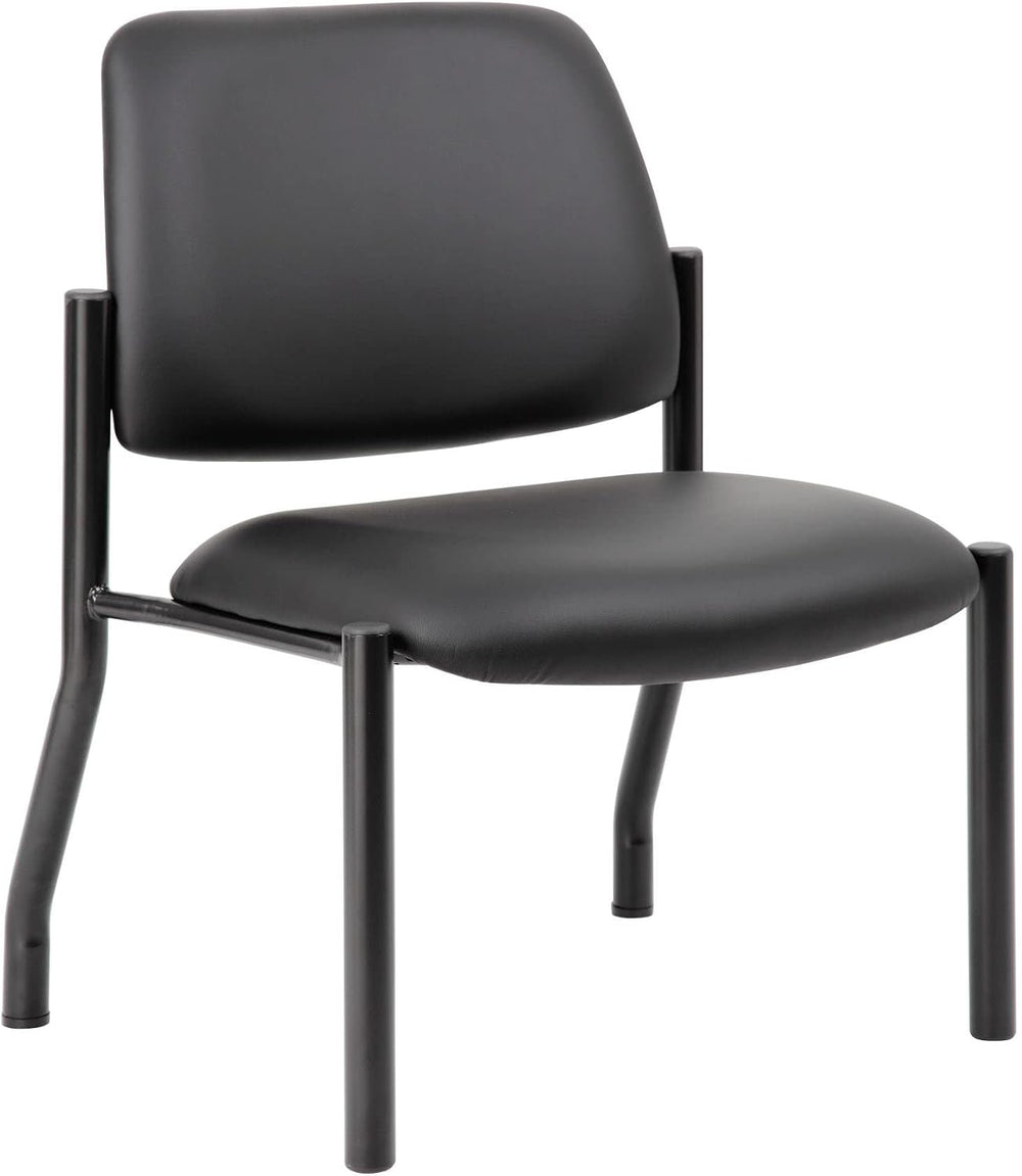 Boss Office Products Guest Chair 500 lb. Weight Capacity in Black