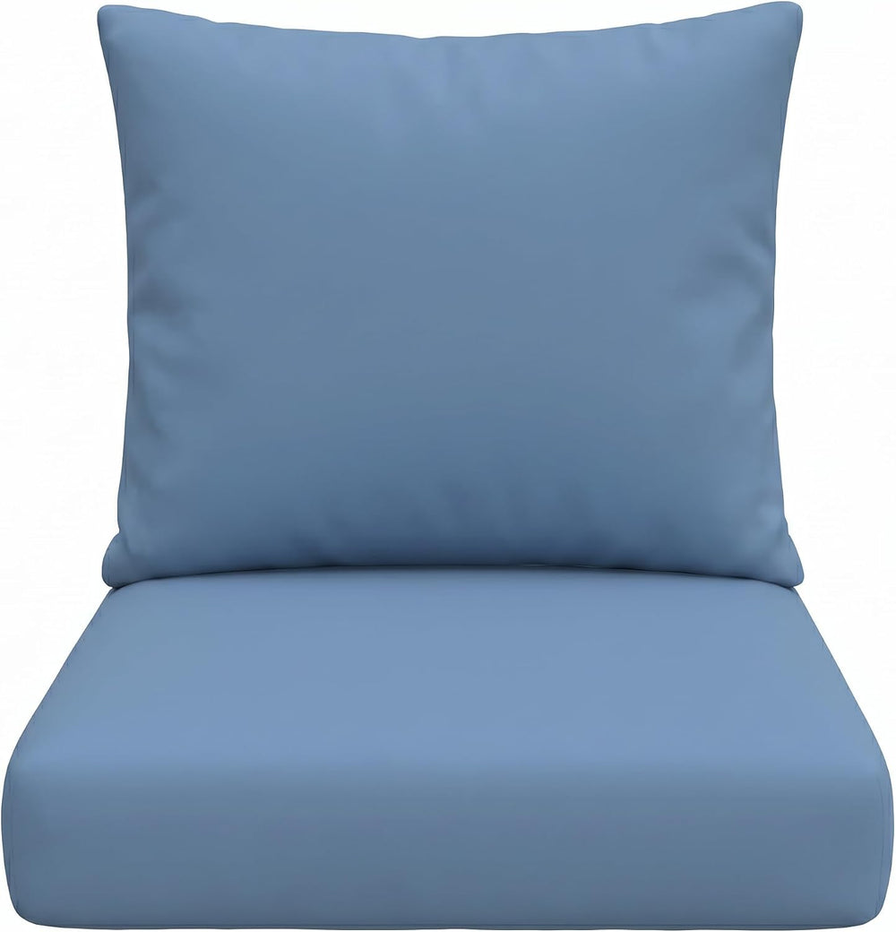 RSH DECOR Sunbrella Deep Seating Cushion with Pillow Back | 22” x 25” Seat | ...