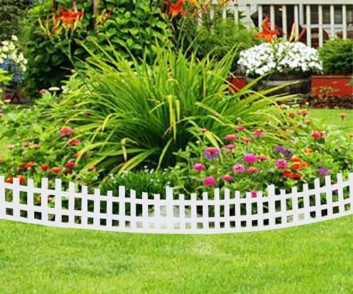 Garden Edging 33FT x 4.1~4.9IN Tall, Landscape Edging Borders with 60pcs Plas...