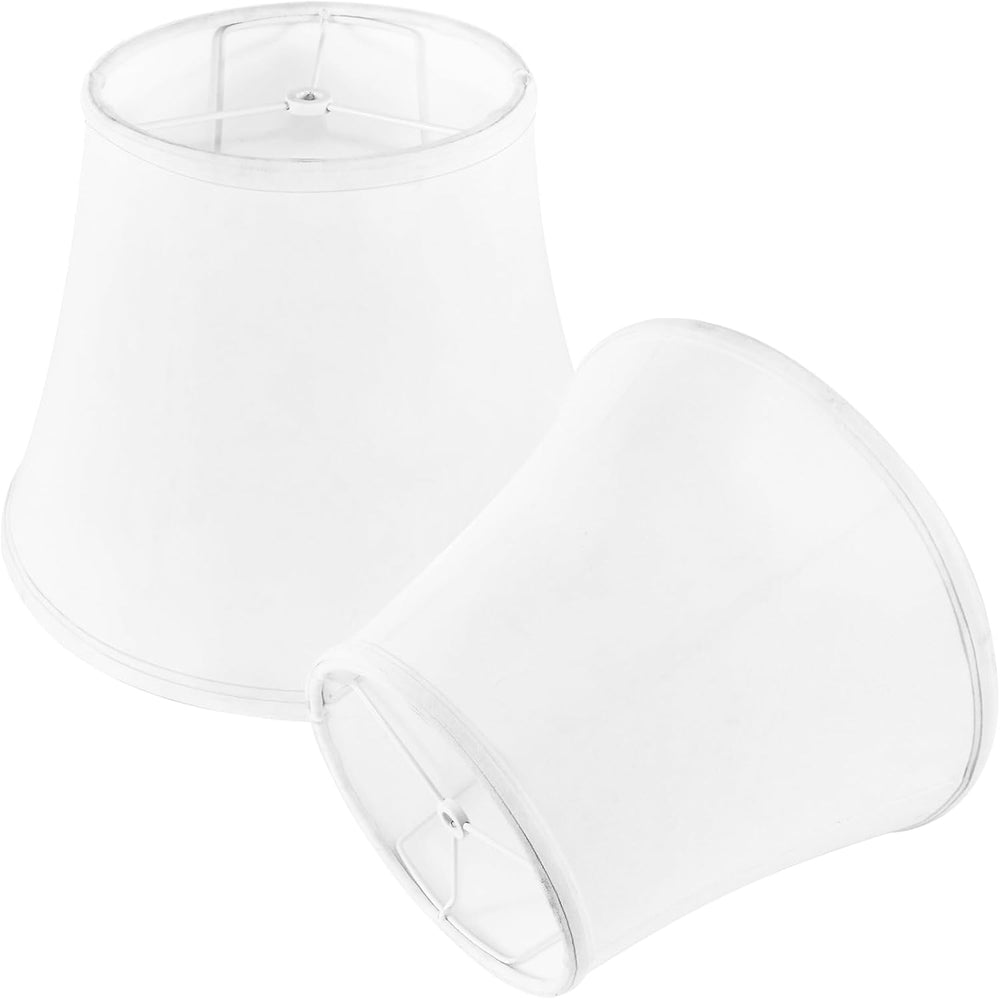 Lamp Shades Set of 2, 8"x13"x10" Large White Lampshades, Drum ...
