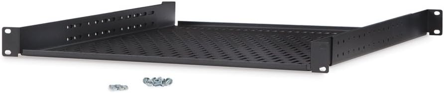 Kendall Howard 1U Vented 4-Point Adjustable Shelf