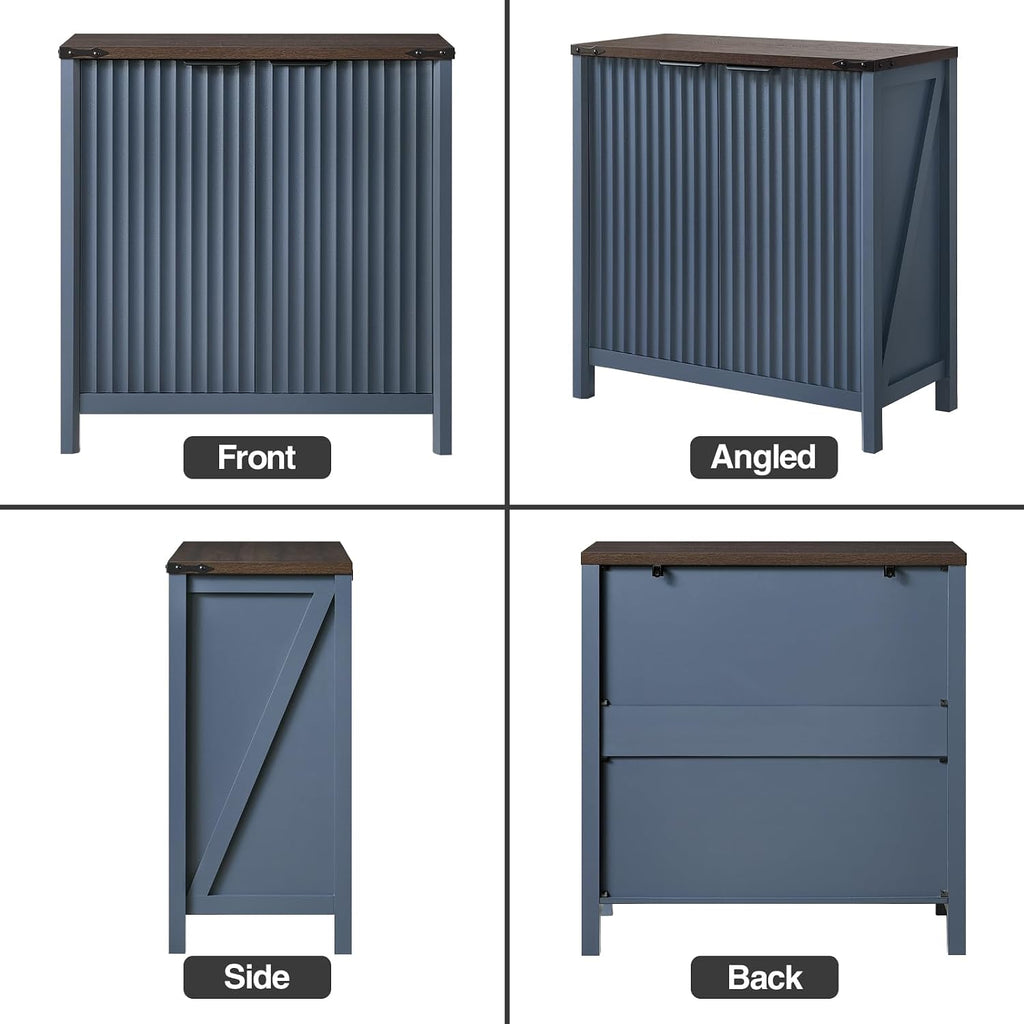 BuildHom 32" Sideboard Buffet Cabinet with Storage, Coffee Bar Cabinet