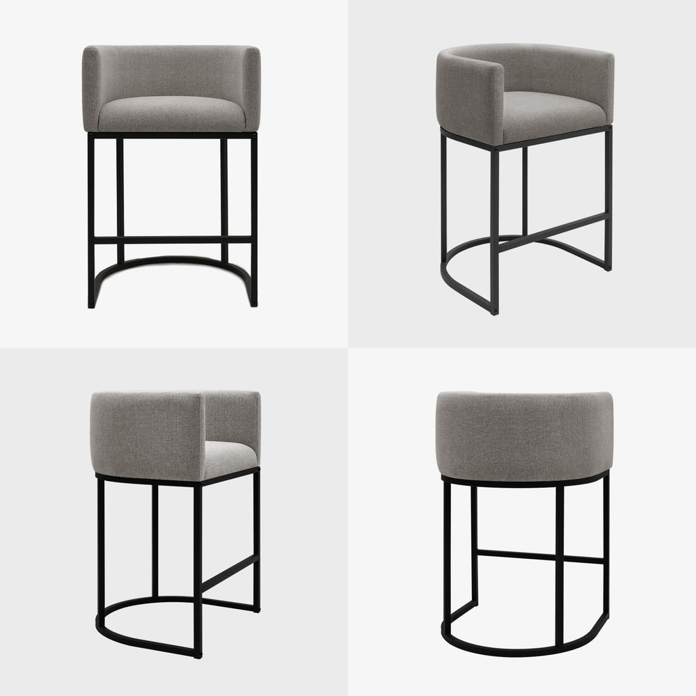 Counter Height Bar Stools Set of 4, 24 Inch Seat Height Barstools for Dining ...