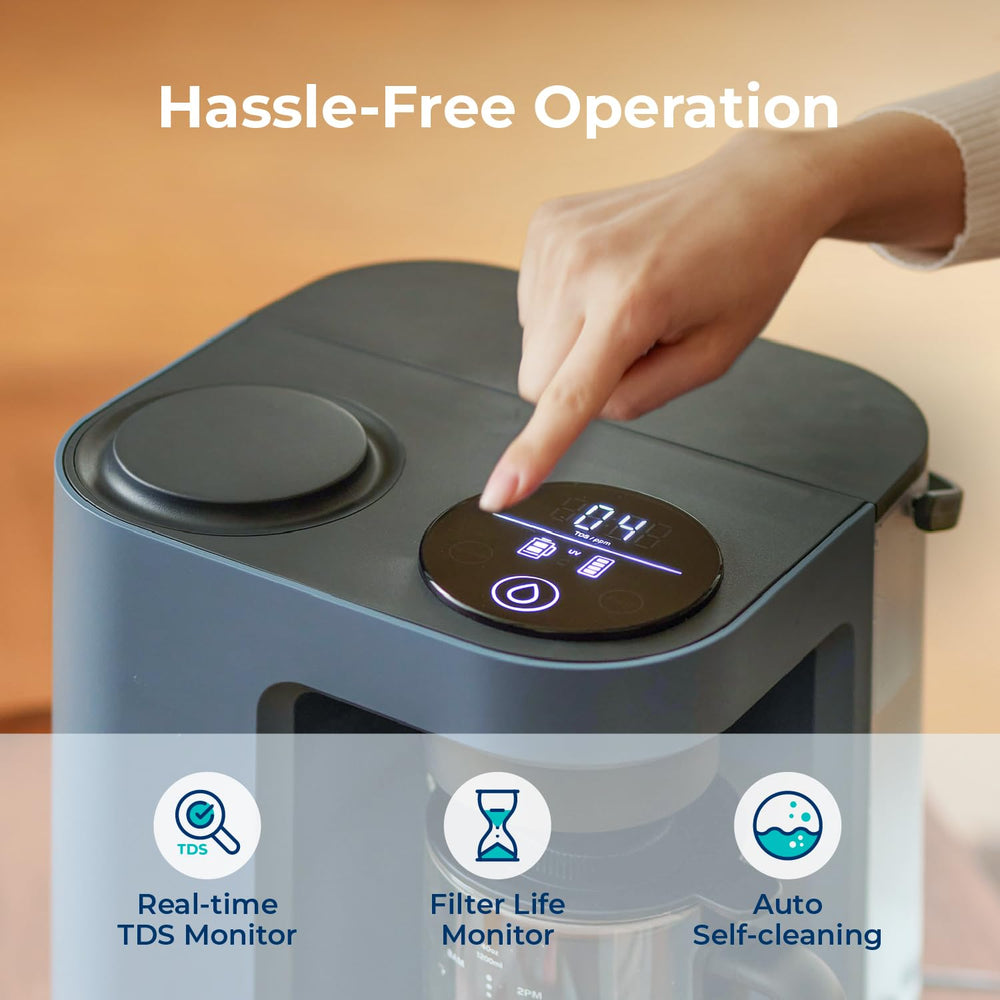 Bluevua RO100ROPOT-Lite Countertop Reverse Osmosis Water Filter