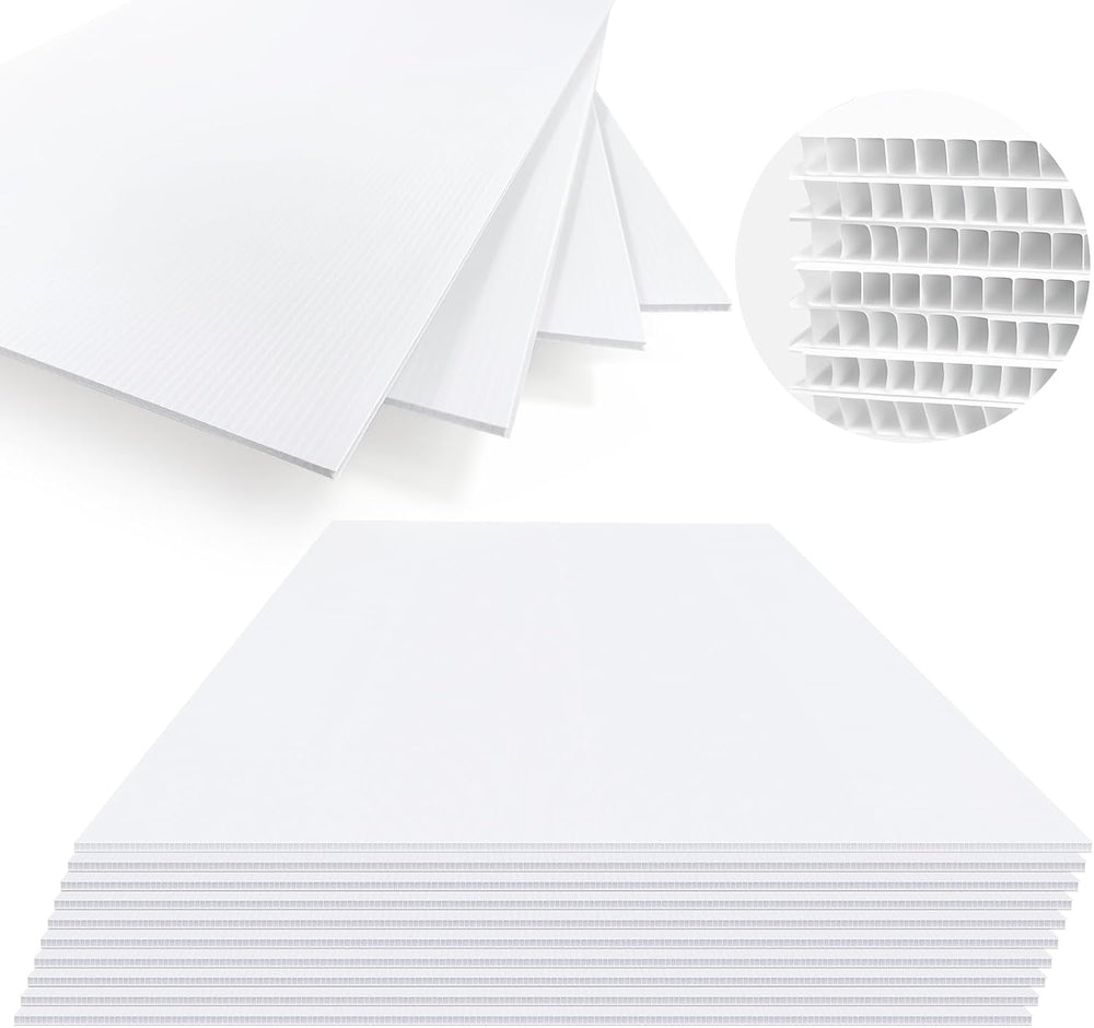 Corrugated Plastic Board, Poster Boards for Yard Signs 18''x24'&#...