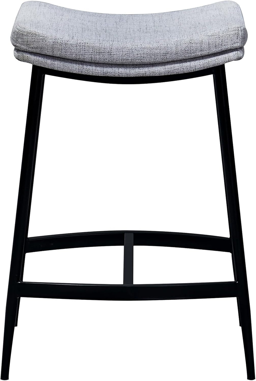 Nathan James 22201 Arlo Modern Backless Upholstered Kitchen Counter Bar Stool...