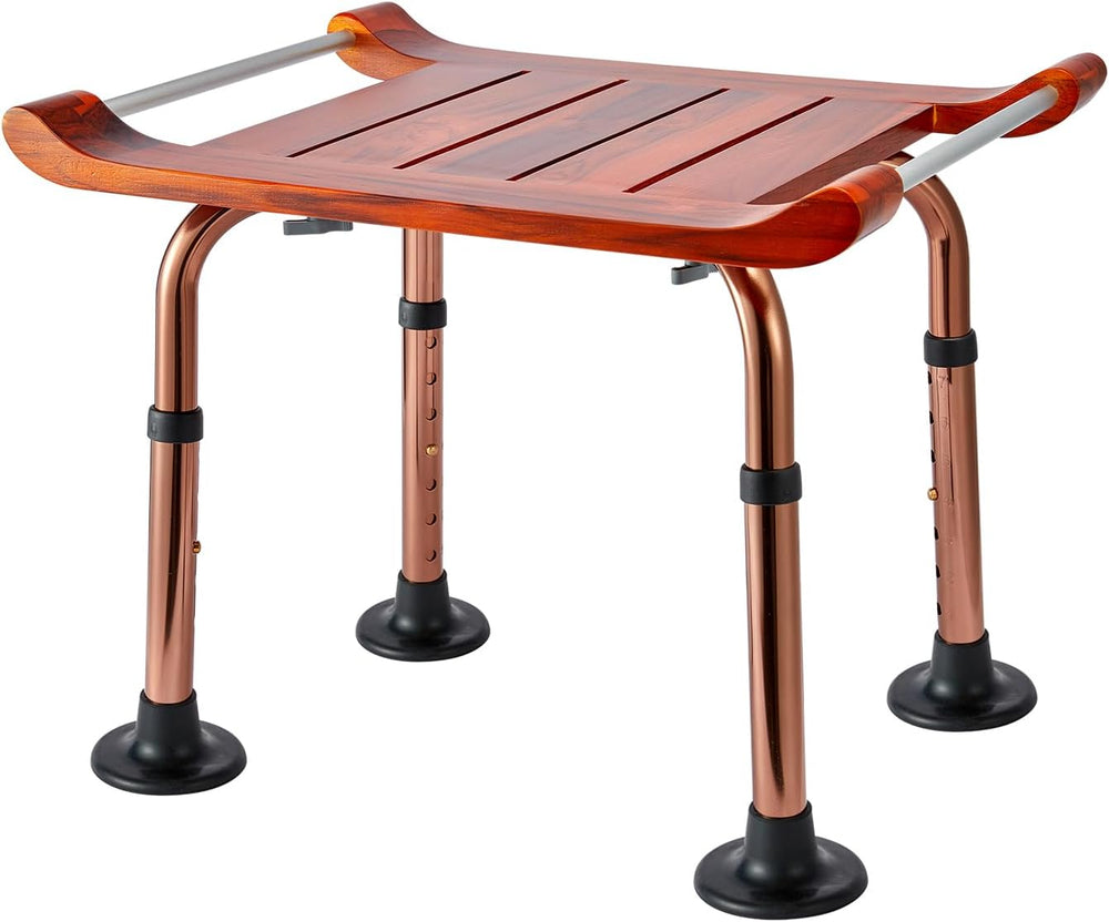 Teak Shower Bench Stool Chair Seat for Inside Shower Bath Sauna, for Elderly ...
