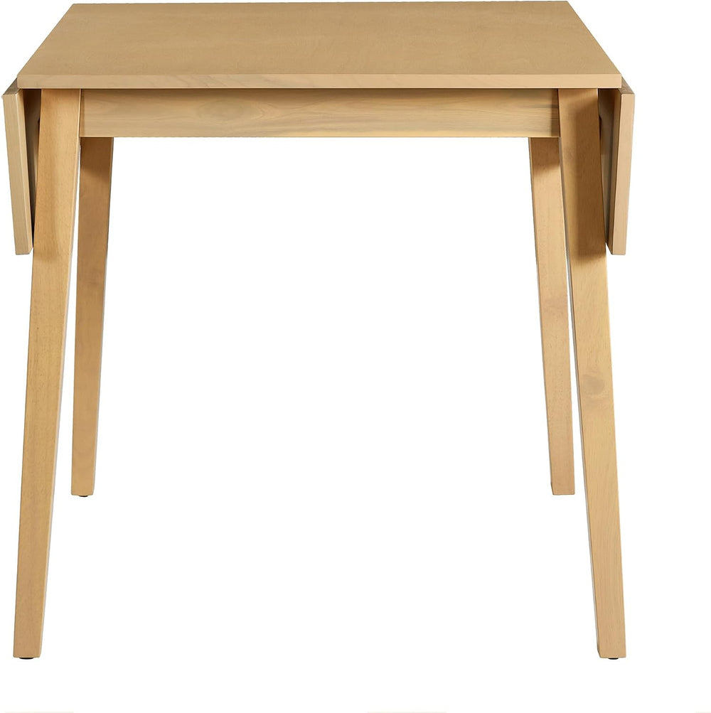 P PURLOVE 3 Piece Kitchen Dining Set, Wood Dining Table Set, Natural