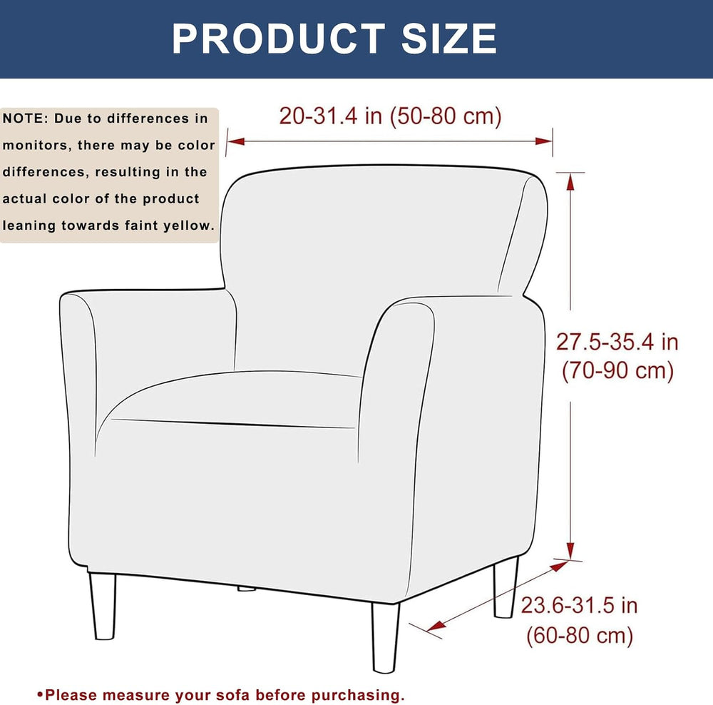 HAOYONG Banquet Armchair Slipcover Stretch Velvet Chair Covers 1-Piece Armcha...