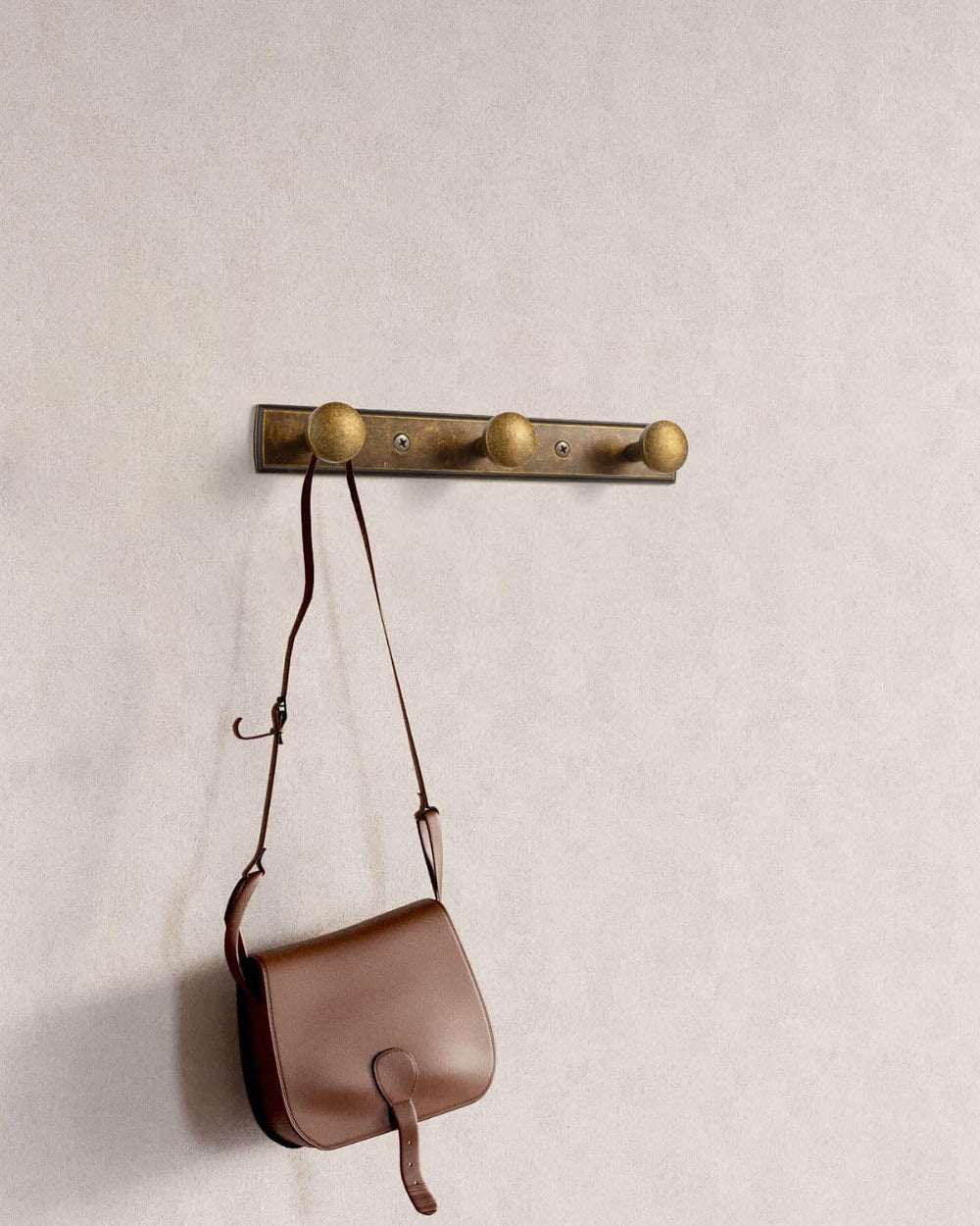 Goo-Ki Antique Brass Coat Rack Wall Mount, Heavy Duty Zinc Wall Mounted Coat ...