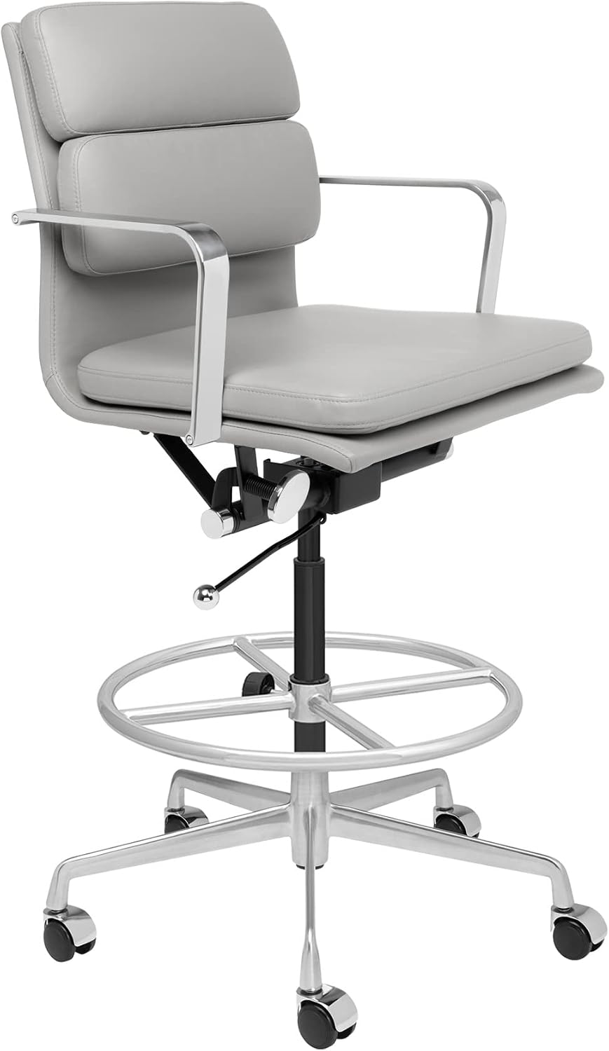 Laura Davidson Furniture SOHO II Padded Drafting Chair for Standing Desks, St...
