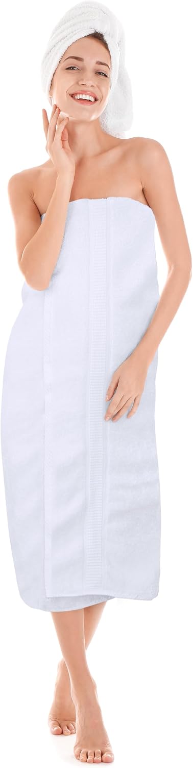 Utopia Towels Jumbo Bath Sheets, 2 Pack, 35x70 in, 600 GSM Cotton, White