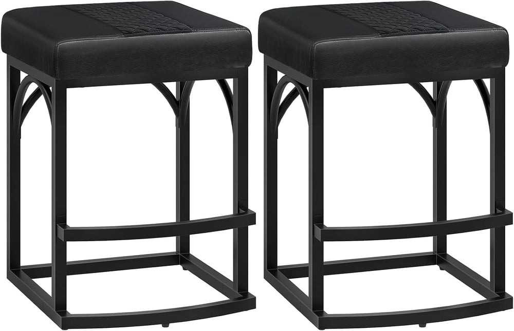 HOOBRO Bar Stools, Set of 2 Bar Stools