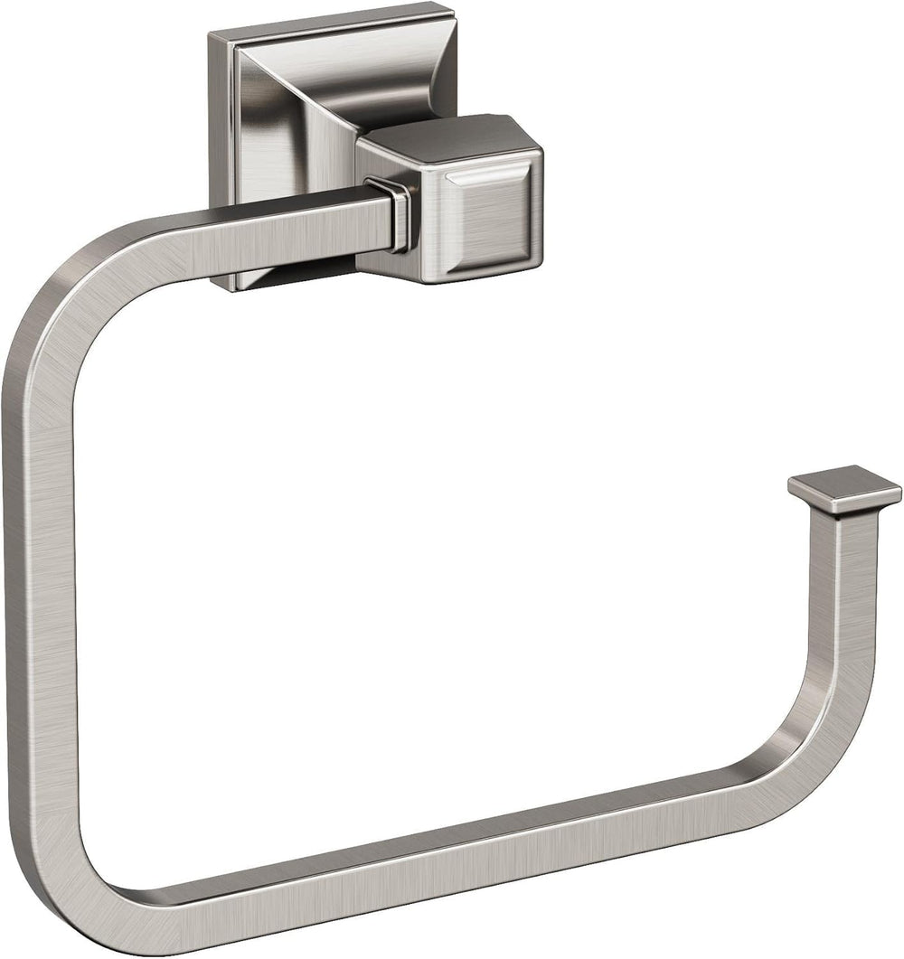 Amerock Mulholland 5-3/4" Brushed Nickel Towel Ring