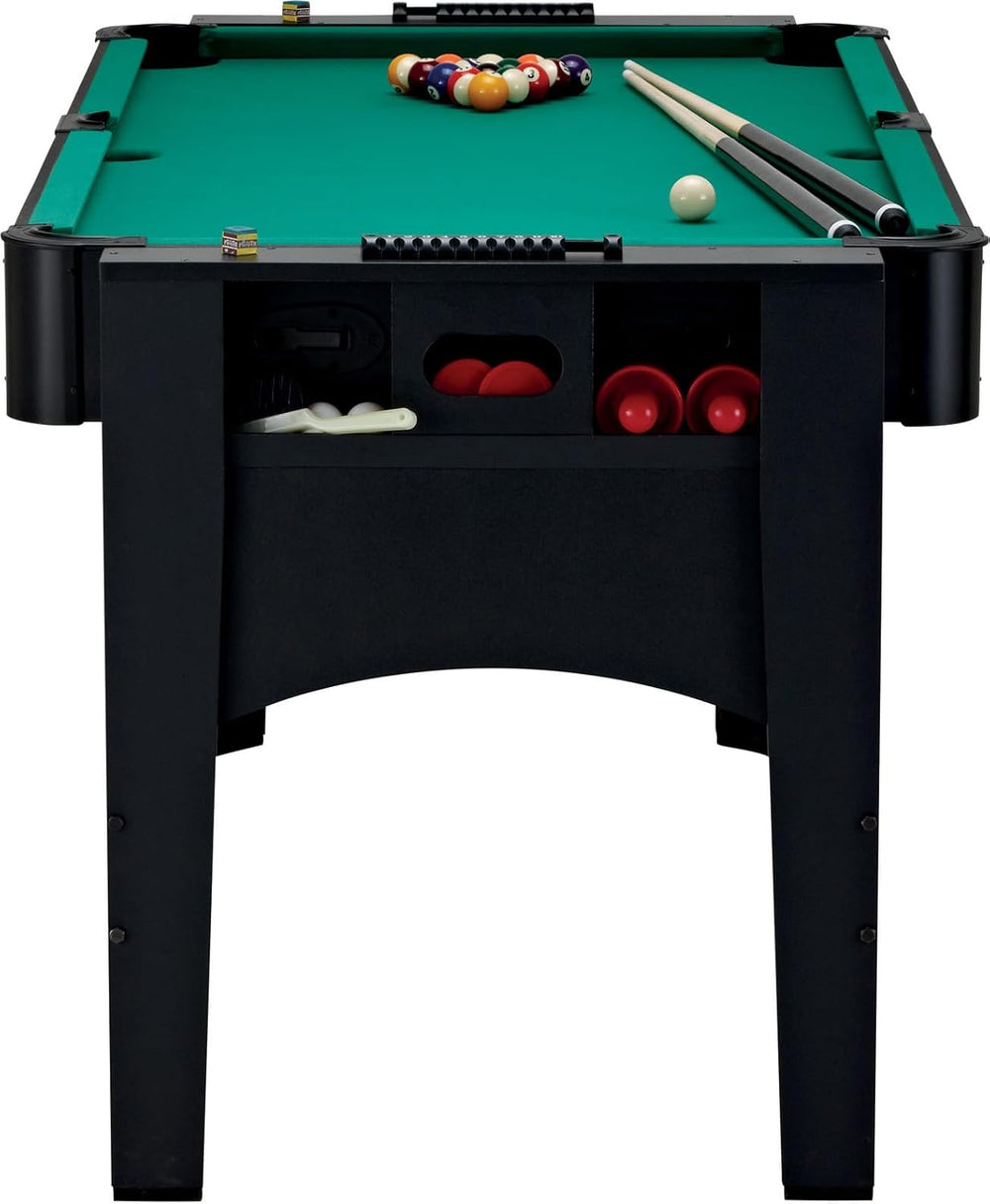 Fat Cat 3-in-1 6' Flip Multi-Game Table