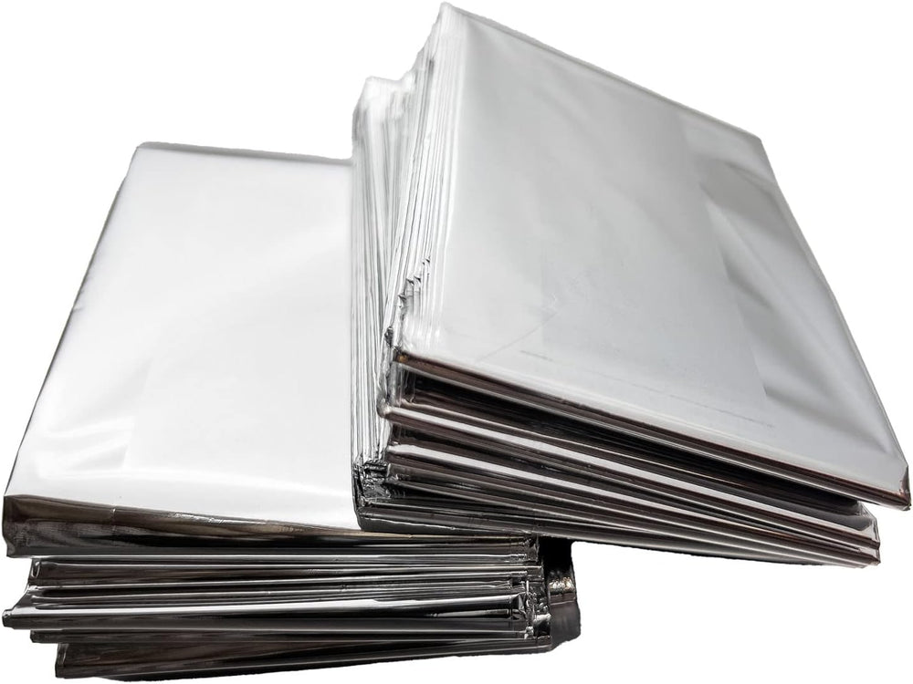 NOVAMEDIC Emergency Mylar Blankets, 200 Pack, 84 x 52 in Thermal Blankets